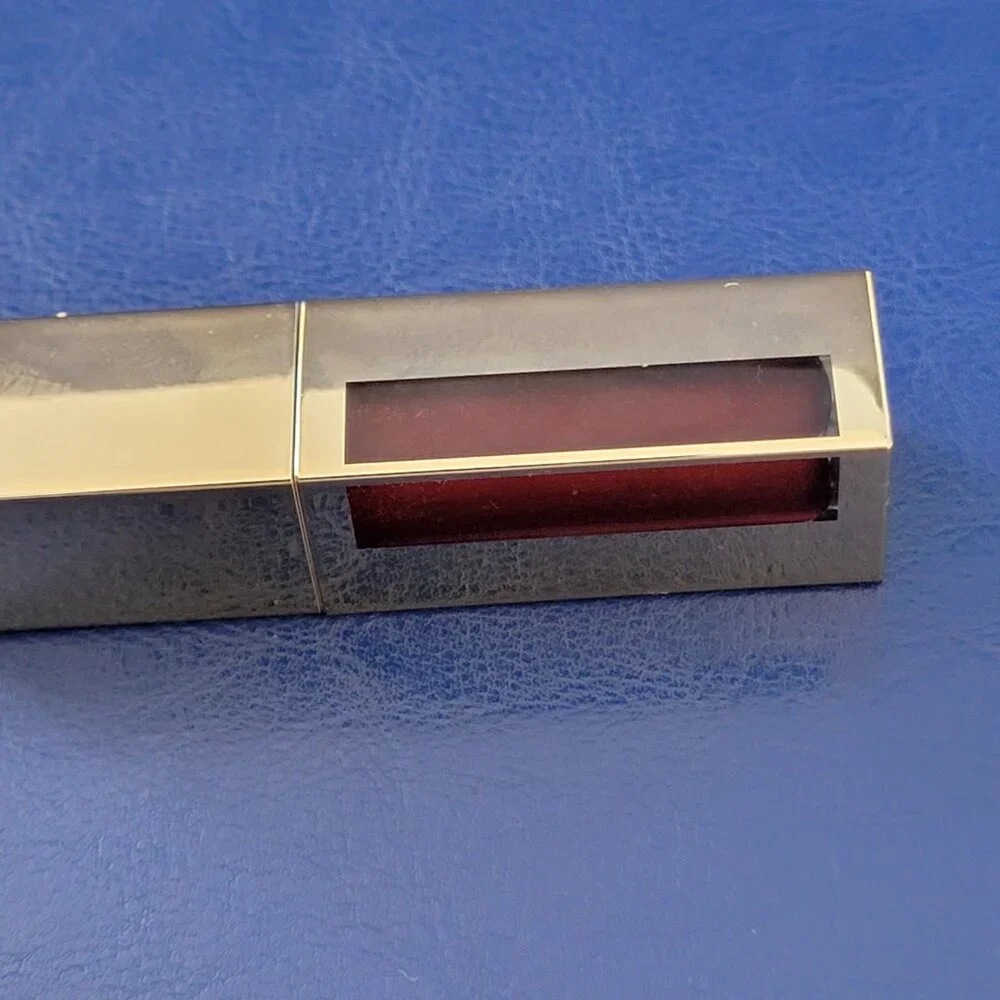 Scott Barnes Lip Gloss Shadow Lover Beautiful Gold Case NEW